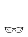 Dolce & Gabbana 56mm Rectangular Optical Glasses In Black