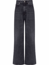 Our Legacy Straight Leg Five-pocket Trousers With Belt Loops In Grau
