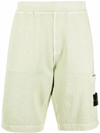 STONE ISLAND COMPASS-PATCH TRACK SHORTS
