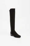 Stuart Weitzman 'reserve' Over The Knee Boot In Black Suede