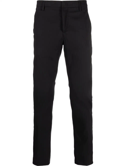 DONDUP COTTON SLIM-CUT TROUSERS