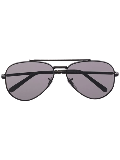 Ray Ban Aviator-frame Sunglasses In Schwarz