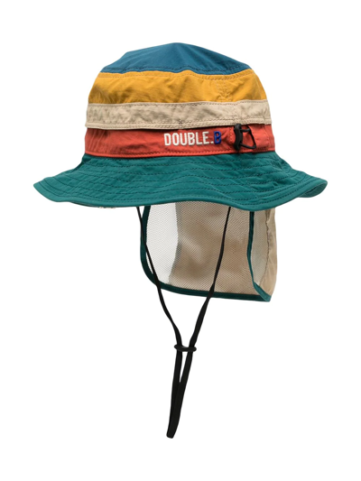 Miki House Babies' Double B Bucket Hat In Brown