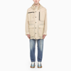 TATRAS BEIGE NYLON PARKA JACKET