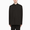 JIL SANDER BLACK COTTON SHIRT