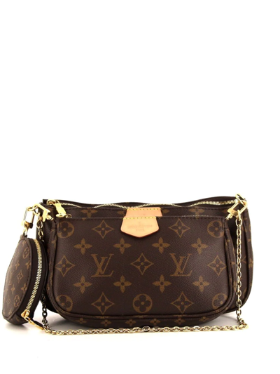 Pre-owned Louis Vuitton 2020  Multi-pochette Accessoires Shoulder Bag In Brown