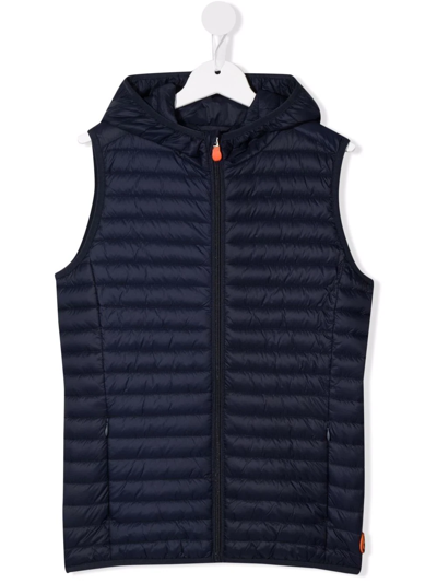 SAVE THE DUCK HOODED PADDED GILET