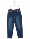 LEVI'S MID-RISE STRAIGHT-LEG JEANS