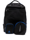 Ader Error Black Nylon Backpack In Black