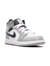 JORDAN JORDAN 1 MID "LIGHT SMOKE GREY" SNEAKERS