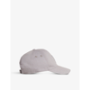 Ted Baker Branded Wool-blend Baseball Cap In Dk-grey