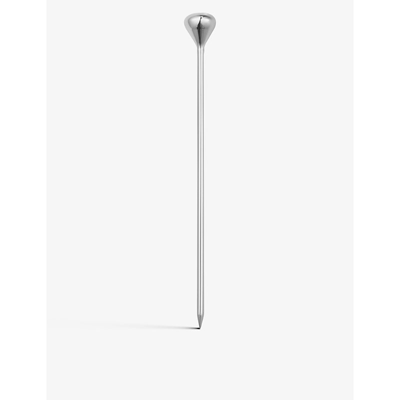 Georg Jensen Sky Polished Stainless Steel Cocktail Sticks Set Of Six In Silver