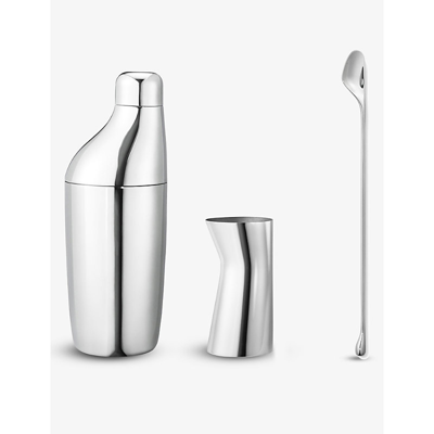 Georg Jensen Sky Polished Stainless Steel Cocktail Set