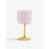 Hay Tint Set Of 2 Wine Glasses