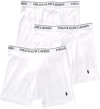 Polo Ralph Lauren Classic Fit Cotton Wicking Boxer Brief 3-pack In White