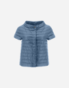 Herno Margherita Down Jacket In Blue