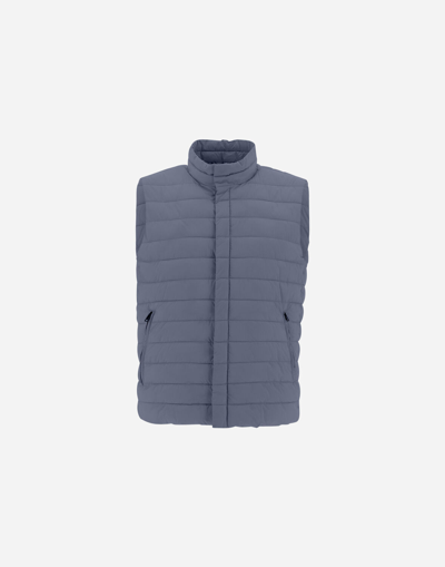 Herno Lo Smanicato - Male Waistcoats Teal 50 In Blue