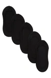 Memoi Fine Edge Sock Liners In Black