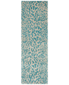 Surya Athena Ath-5120 Dark Green 3' X 12' Runner Area Rug In Dark Green