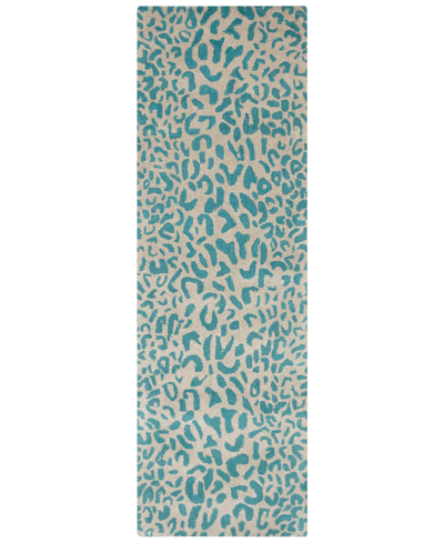 Surya Athena Ath-5120 Dark Green 3' X 12' Runner Area Rug