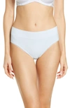 Wacoal Feeling Flexible Seamless Hi Cut Brief In Arctic Ice