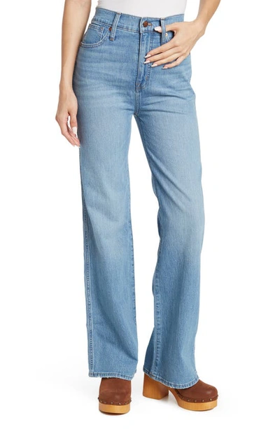 Madewell High Waist Flare Jeans In Conwell