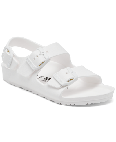 Birkenstock Toddler Kids Milano Essentials Ethylene-vinyl Acetate (eva) Sandals From Finish Line In White