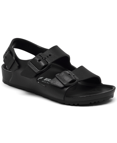 Birkenstock Little Kids Milano Essentials Sandals From Finish Line In Black