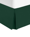 Nestl Bedding Premium 14" Tailored Drop Bedskirt, Queen In Hunter Green