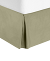 Nestl Bedding Premium 14" Tailored Drop Bedskirt, Twin Xl In Sage Olive Green