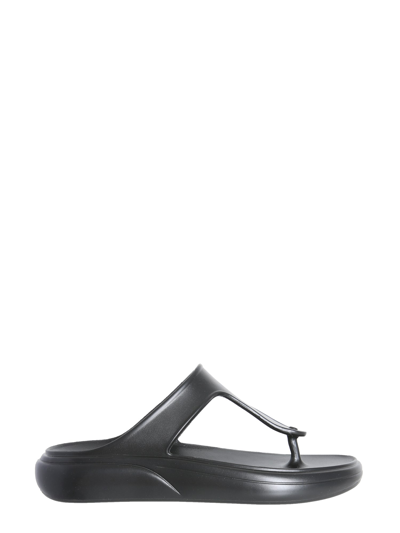 STUART WEITZMAN STUFLEX T-STRAP SLIDE SANDAL