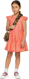 MARC JACOBS KIDS RED HEARTS ALL OVER DRESS