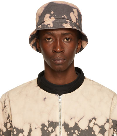 Noma T.d. Grey Hand-dyed Bucket Hat In Gray