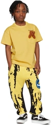 DOUBLET SSENSE EXCLUSIVE KIDS YELLOW 'FOREVER MY FRIEND' T-SHIRT