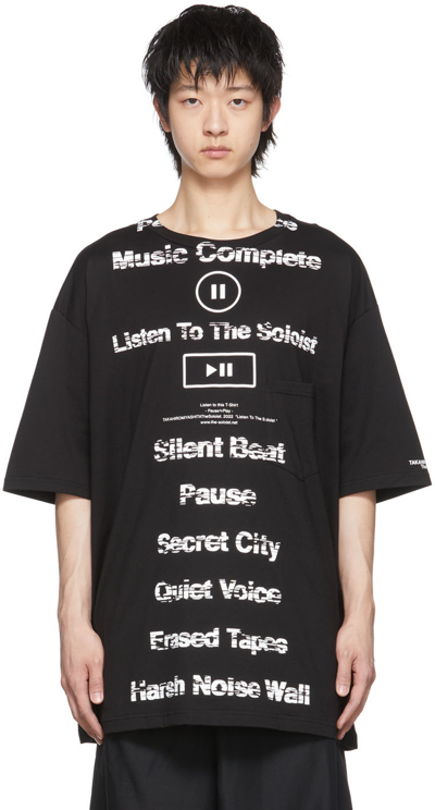 TAKAHIROMIYASHITA tha soloist レザーTシャツ Takahiromiyashita Thesoloist - The Soloist T-shirt | HBX