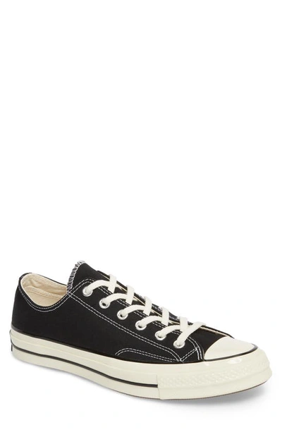 Converse Chuck Taylor® All Star® 70 Low Top Sneaker In Black/ Black/ Egret