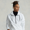 Ralph Lauren Magic Fleece Half-zip Sweatshirt In Pure White