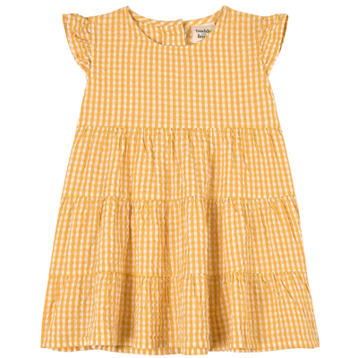 Buddy & Hope Kids' Gots Gingham Dress Yellow