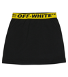 OFF-WHITE COTTON JERSEY SKIRT