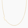 GORJANA WILDER ALPHABET NECKLACE BUNDLE IN GOLD/X, WOMEN'S BY GORJANA