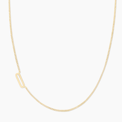 Gorjana Wilder Alphabet Necklace Bundle In Gold/o, Women's By