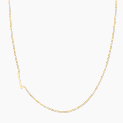 Gorjana Wilder Alphabet Necklace Bundle In Gold/l, Women's By