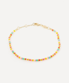 ANNI LU GOLD-PLATED TUTTI FRUTTI BEADED BRACELET