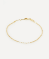 ANNI LU GOLD-PLATED BEAD AND GEM BRACELET