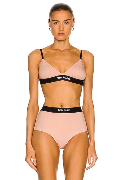 Tom Ford Signature  Bra In Vintage Nude