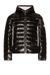 Moncler Galion Quilted Down Puffer Jacket In Black