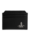 VIVIENNE WESTWOOD LEATHER ORB CARD HOLDER