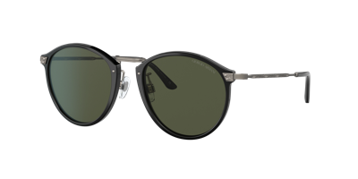 Giorgio Armani Man Sunglass Ar 318sm In Green