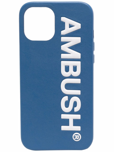 Ambush Iphone 12 Pro Max Phone Case In Blau