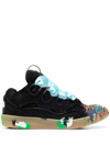 Lanvin Black Gallery Dept. Edition Curb Sneakers In Schwarz